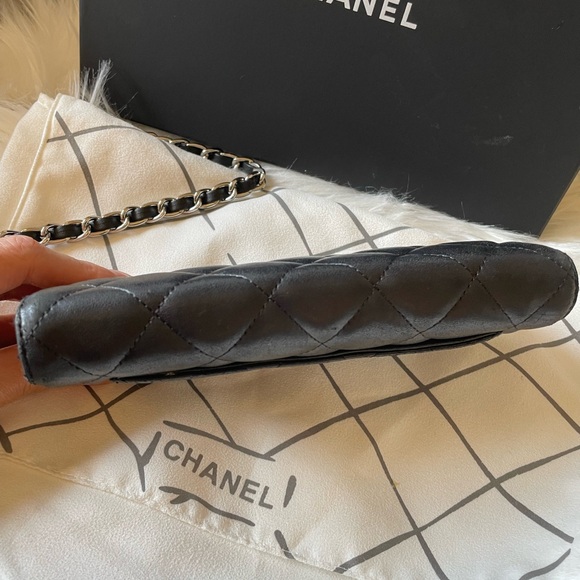 Classic Matelasse Long Wallet Black - Picture 9 of 12